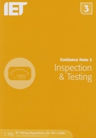 Guidance Note 3: Inspection & Testing 184919873X Book Cover
