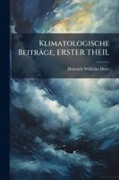 Klimatologische Beitrage... 127365434X Book Cover