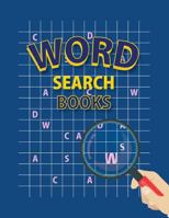 Word Search Books: 100 Word Search Puzzle Games, 8.5x11 Sized, 100 Pages 1727090853 Book Cover