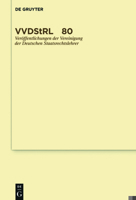 Staat und Gesellschaft in der Pandemie (Veröffentlichungen Der Vereinigung Der Deutschen Staatsrecht) 3110711133 Book Cover