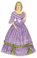 Godey's Early Victorian Fashions Paper Dolls 048643687X Book Cover