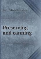 Preserving and Canning 5518901747 Book Cover