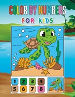 Color by Numbers For Kids: Flowers, Animals and Pretty Patterns Color by Number Books B0BTRXKH1H Book Cover