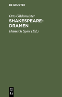 Shakespearedramen 3112380630 Book Cover