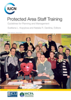 Protected Area Staff Training: Guidelines for Planning and Mangement 283171317X Book Cover