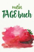 Mein Tagebuch: NFP Zyklus Tagebuch und Menstruationskalender zur symptothermalen Verhütung und natürlichen Familienplanung | ca A5 im Aquarall Erdbeerwochen Design (German Edition) 1691450790 Book Cover