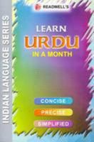 Learn Urdu in a Month ; Easy Method of Learning Urdu Through English Without a Teacher (English and Urdu Edition) 8187782110 Book Cover