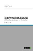 Herausforderung Umzug - Welches Risiko besteht aus sozialisationstheoretischer Sicht bei einem Umzug im Kindesalter 364071332X Book Cover
