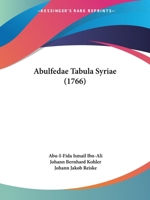 Abulfedae Tabula Syriae (1766) 1166470113 Book Cover