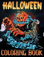Halloween Coloring Book: Awesome Halloween Coloring Book with Unique Collection Of High Quality Images (gift for Her) B08JF5K549 Book Cover