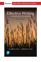 Effective Writing: A Handbook for Accountants 0130118974 Book Cover