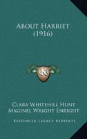 About Harriet B0BQRSSSMB Book Cover