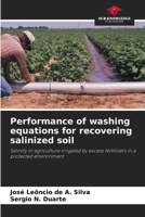 Performance of washing equations for recovering salinized soil 6208291968 Book Cover