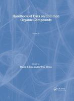 Handbook of Data on Common Organic Compounds 1041021879 Book Cover