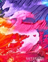 Notebook: Lined Notebook Journal - Abstract Art - College-Ruled 1698567197 Book Cover