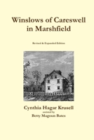 Winslows of Careswell in Marshfield 1300126264 Book Cover
