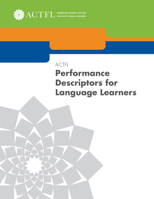 ACTFL Performance Descriptors for Language Learners 1942544065 Book Cover