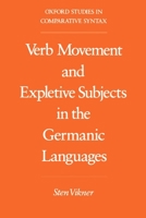 Verb Movement and Expletive Subjects in the Germanic Languages 0195083946 Book Cover