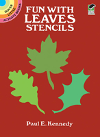 Fun with Leaves Stencils (Dover Little Activity Book) 048626808X Book Cover