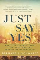 Just Say Yes: What I've learned About Life, Luck, and the Pursuit of Opportunity 1626340749 Book Cover