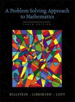A Problem Solving Approach to Mathematics [with MathXL 12-Months Access Code] 0321570545 Book Cover