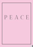 Peace: A decorative book for coffee tables, end tables, bookshelves and interior design styling Stack home books to add decor to any room. Peace effect cover: Ideal for your own home or as a gift for  169928413X Book Cover