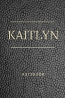 Kaitlyn: Personalised Custom notebook for Kaitlyn: Beautiful marble effect notebook notepad jotter - makes a special personal gift and present for Abby 1711660434 Book Cover