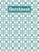 Sketchbook: 8.5 x 11 Notebook for Creative Drawing and Sketching Activities with Universal Geometric Themed Cover Design 1659863228 Book Cover
