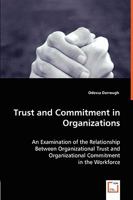 Trust and Commitment in Organizations 3836463377 Book Cover