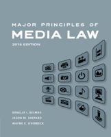 Major Principles of Media Law, 2016 1305076982 Book Cover