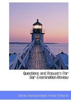 Questions and Answers for Bar-Examination Review 1240192541 Book Cover