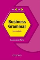 Test It, Fix It Business Grammar: Intermediate level 0194392066 Book Cover