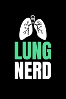 Lung Nerd: Blank Lined Journal | Office Notebook | Writing Creativity | Meeting Notes | Documentation 1675903743 Book Cover