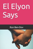 El Elyon Says B0CW5YS5CF Book Cover