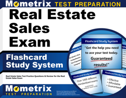 Real Estate Sales Exam Flashcard Study System: Real Estate Sales Test Practice Questions & Review for the Real Estate Sales Exam 1610728084 Book Cover