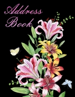 Address Book: Telephone Book Address Book Large Print: More Than 500 Contact Entries With Big Letter Alphabetical Index: Records Addresses, Phone (Home, Work), Email Address and Notes: Specially Desig 1653962046 Book Cover