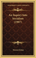 An Inquiry Into Socialism 1240145772 Book Cover