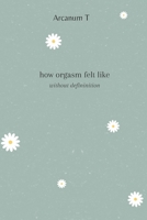 How orgasm felt like: without definition B09KN4FZCJ Book Cover