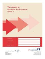 Award in Personal Achievement Workbook Level 1 1494958325 Book Cover