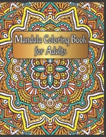 Mandala Coloring Book for Adults: Beautiful Trees, Musical Instruments, Humans, Vehicles, Elements, Animals, Birds, Fish. 50 Individual Illustrations B08H6JSXZ2 Book Cover