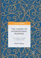 The Theory of International Business: Economic Models and Methods 3319812475 Book Cover