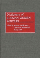 Dictionary of Russian Women Writers: 0313262659 Book Cover