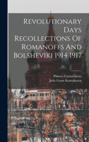 Revolutionary Days 1015911765 Book Cover