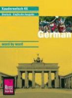 German Word by Word 3894160365 Book Cover