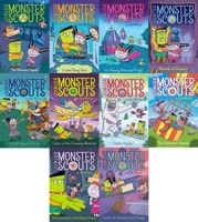 Junior Monster Scouts Tiny-But-Terrifying Collection (Boxed Set): The Monster Squad; Crash! Bang! Boo!; It's Raining Bats and Frogs!; Monster of Disgu 1665982195 Book Cover