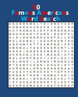 50 Famous Americans Word Search 1981211772 Book Cover