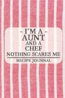 I'm a Grandma and a Teacher Nothing Scares Me Recipe Book: Blank Recipe Book to Write in for Women, Bartenders, Drink and Alcohol Log, Document all Your Special Recipes and Notes for Your Favorite ... 1676478841 Book Cover