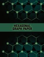 Hexagonal Graph Paper: Small Hexagons Perfect For Organic Chemistry, Hex Mapping Notebook 107215515X Book Cover