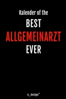 Kalender f�r Allgemein�rzte / Allgemeinarzt: Immerw�hrender Kalender / 365 Tage Tagebuch / Journal [3 Tage pro Seite] f�r Notizen, Planung / Planungen / Planer, Erinnerungen, Spr�che 1706452667 Book Cover