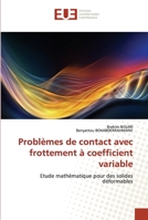 Problèmes de contact avec frottement à coefficient variable 6203435309 Book Cover
